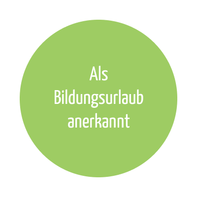 Als Bildungsurlaub anerkannt